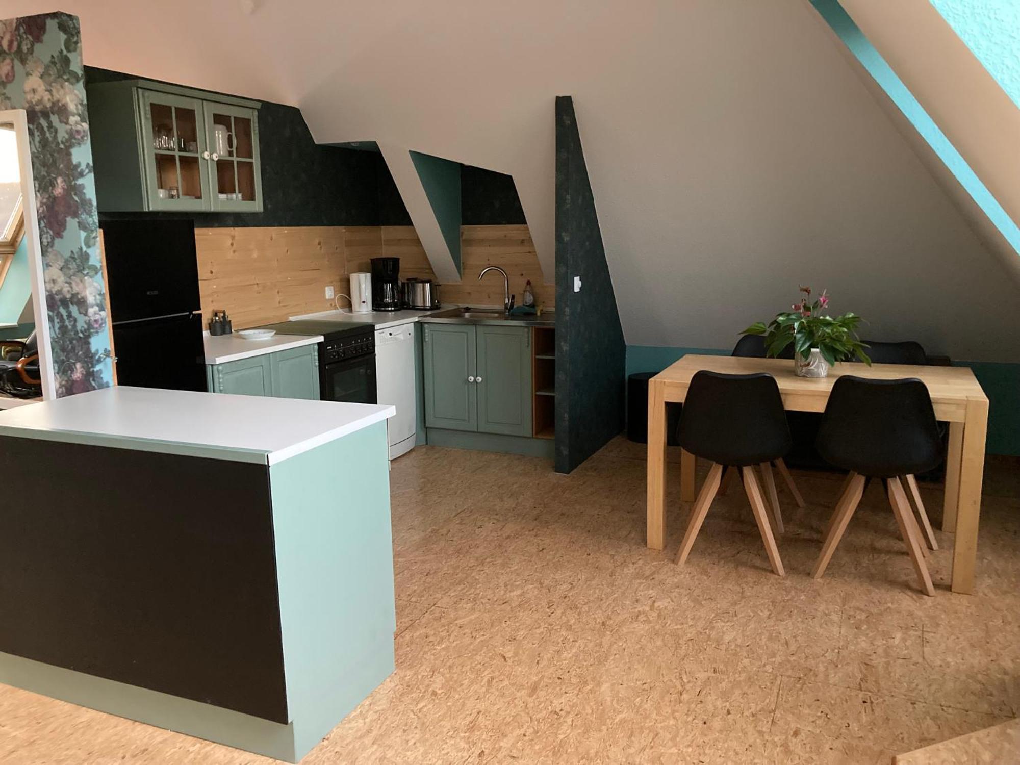 Pyramide Haus 51,8 Apartment Бад Нендорф Екстериор снимка